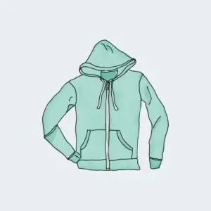 Sudadera con cremallera